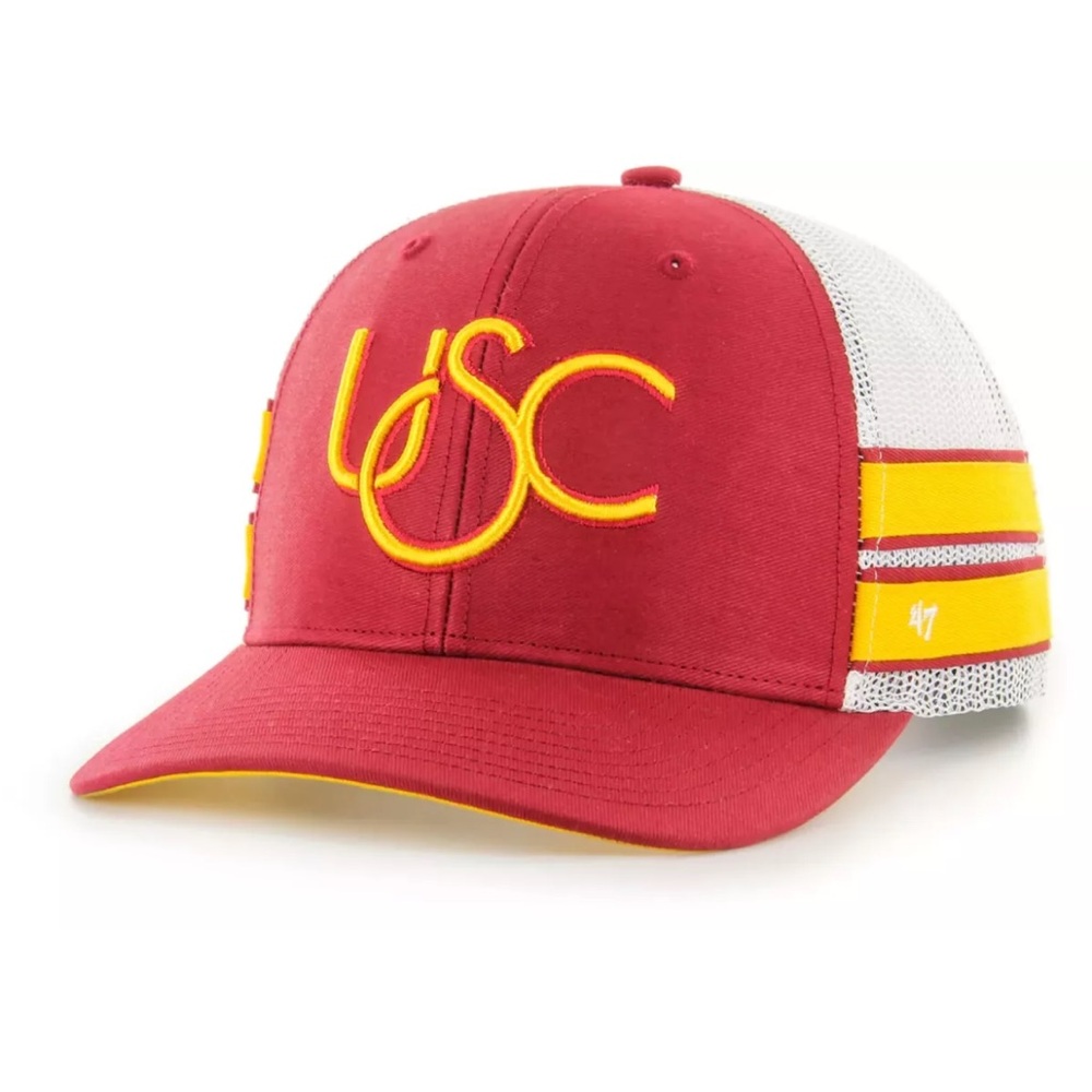 USC Red and Gold Mesh Cap